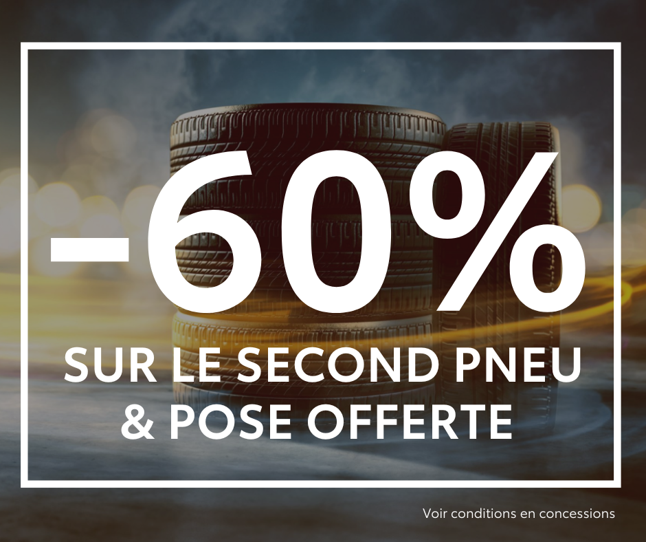 -60% second pneu
